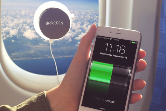 Solar Charger Lets You Powe ...