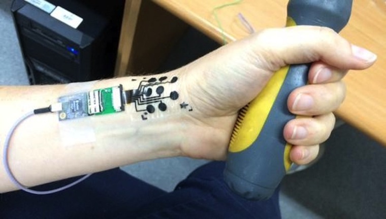 Ultrathin Electric ‘Tattoo’ Can Monitor Muscles and More