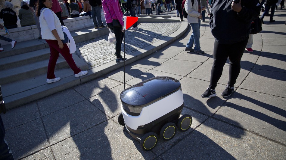 Robots are now allowed to use the sidewalk in this state